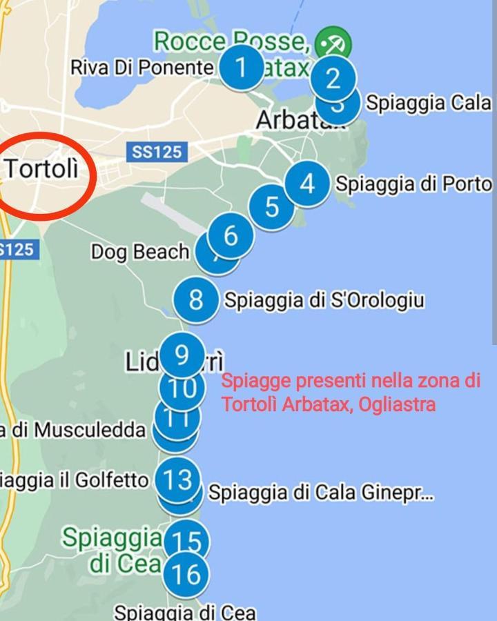 Sadomunostra Apartment Tortolì Екстериор снимка